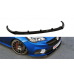 Накладка сплиттер на передний бампер на Opel Corsa E OPC / VXR